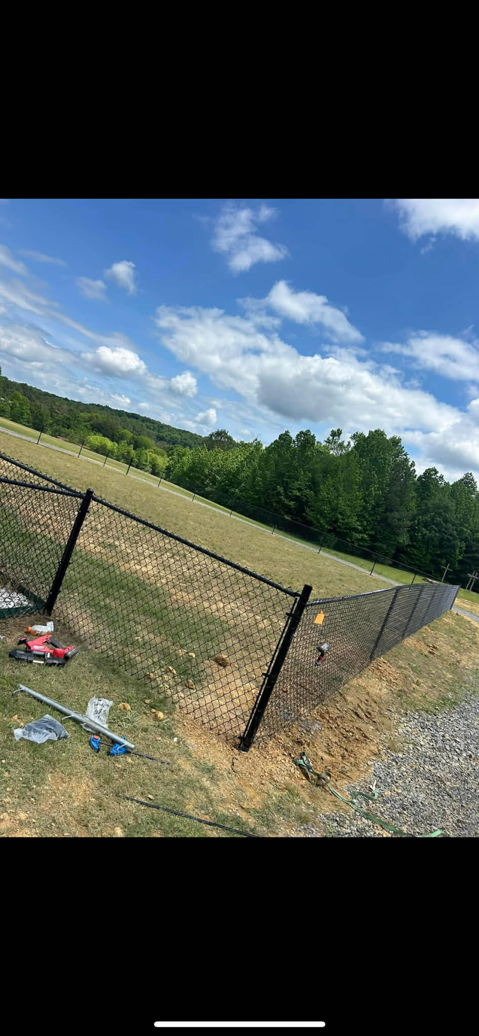 Black Chain Link In-Progress