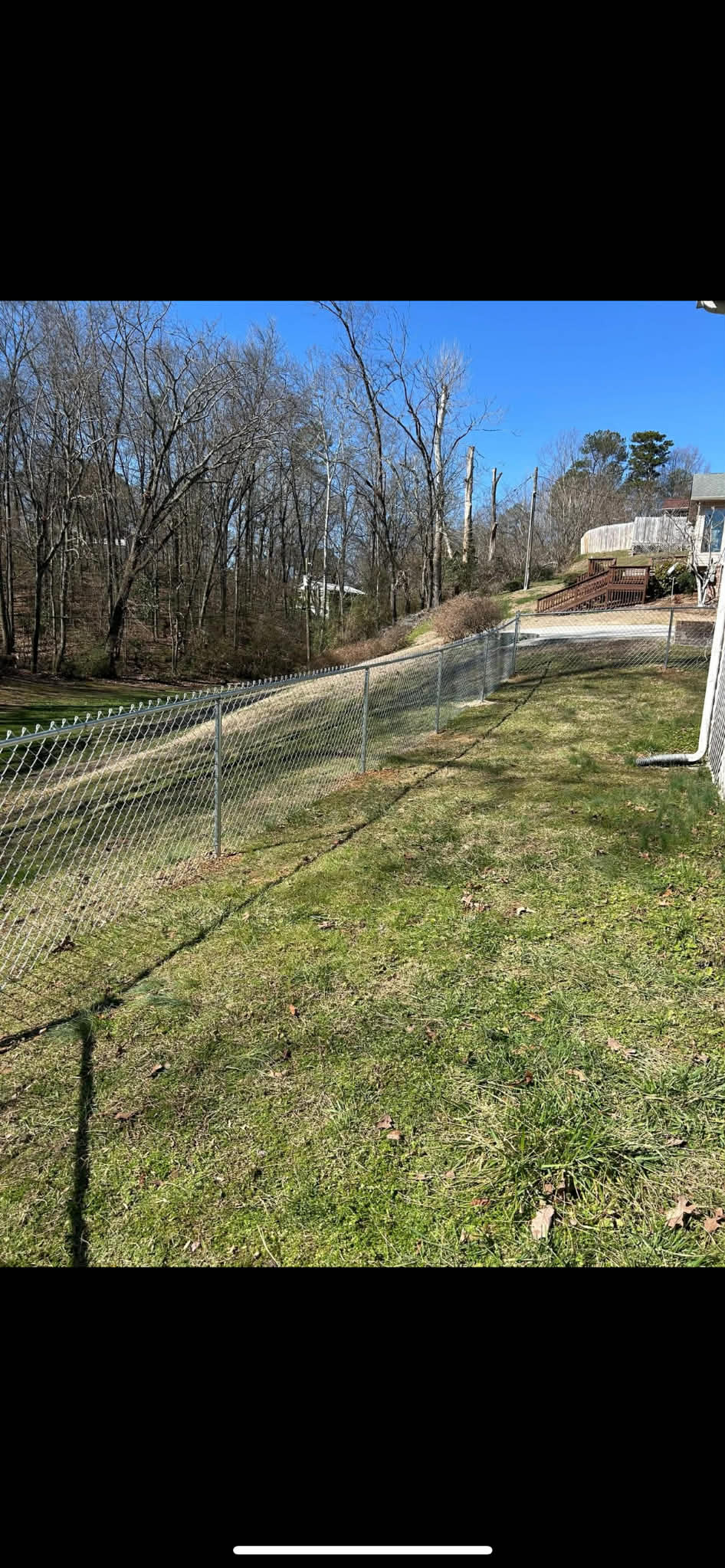 Galvanized Chain Link Fence