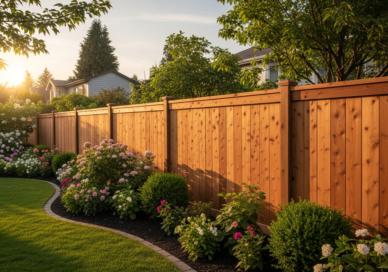 Wood Fencing